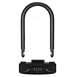 CTZL Bike Lock CTZL U-Locks Heavy Duty Combination Bike U Lock Bicycle Anti-theft U Locks 5 Password Bicycle Motorcycle Cycling Scooter Security Lock U-Lock