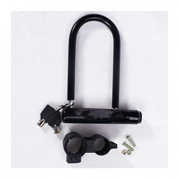 CTZL Bike Lock CTZL U-Locks Small Bike Motorcycle Bicycle U Lock HEAVY DUTY Anti Theft 205x100mm U-Lock