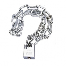  Bike Lock Cycling Lock Heavy-duty Chain Lock, Outdoor Security And Anti-theft, For Bicycle And Motorcycle Scooter Doors, 9 Lengths(Size:1.2m)