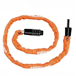 DFGDFG Bike Lock DFGDFG Bicycle Lock Gold Chain Bicycle Small Chain Lock Four-digit Code Lock Bicycle Accessories (Color : C)