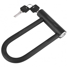 DFGDFG Bike Lock DFGDFG Bike Lock Portable with 2 Keys U-shaped Lock Steel Anti-Theft Strong Security Unbreakable Bicycle Lock bicycle accessories