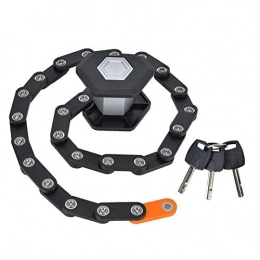 Entatial Bike Lock Easy to Use Wear-Resistant Bike Lock, Durable and Practical Bike Key Lock, for Cyclist Electric Scooter Mountain Bicycle Riding