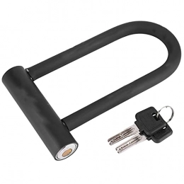 ERGXGYU Bike Lock ERGXGYU Bicycle Lock Anti-Theft U-shaped Steel Lock Portable Strong Security Lock with 2 Keys Unbreakable Bicycle Scooter Accessories