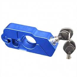 FULIDA Bike Lock FULIDA Aluminum Alloy Bike Lock Bicycle Handlebar Lock Motorcycle Anti-Theft Lock Safety Theft Protection Locks MTB Bike Accessories 1PCS, Blue