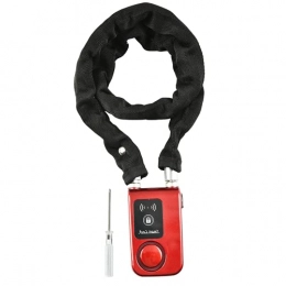 Ichiias Bike Lock Ichiias Bike Chain Lock, Bike Cable Lock, Alarm Function for Indoor for Outdoor