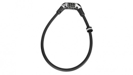 Kryptonite Bike Lock Kryptonite 3500424 KryptoFlex 1265 Combo Black Bicycle Lock, 65 cm