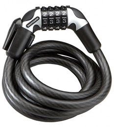 Kryptonite Bike Lock Kryptonite Kryptoflex 1565 Combo Cable Bicycle Lock with Transit FlexFrame Bracket (5 / 8-Inch x 2-Foot 1 / 2-Inch)