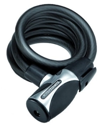 Kryptonite Bike Lock Kryptonite Kryptoflex Coiled Key Cable Lock with Bracket (12 mm x 180 cm)