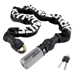 Kryptonite Bike Lock Kryptonite Kryptolok 995 Integrated Chain - 9.5 mm X 95 cm Sold Secure Silver