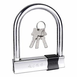 KUCOCOSNEH Bike Lock KUCOCOSNEH Bike Locks Bicycle U Locks With 3 Keys For Road Bike Mountain Bike Waterproof Outdoors Cycling U Lock