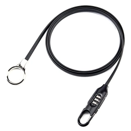 LYPOCS Bike Lock LYPOCS Cycle Locks For Bicycle Anti-Theft Bike Bicycle Lock Bicycle Password Lock Steel Cable Lock Mountain Bike Code Lock Bike Lock Cable (Color : Black)