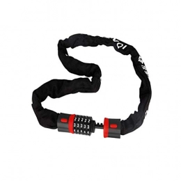 Mu Bike Lock MU Universal Chain Lock, Bicycle Lock, Anti-Theft Shear Mountain Bike Lock Chain, Electric Motorcycle Chain Lock, BlackRed