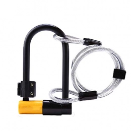 MUBAY Bike Lock MUBAY Bike Locks Bicycle Heavy Duty Anti-Theft Cycling Safety hydraulic shear steel cable bar lock anti-theft mountain bike lock (Color : White, Size : B)