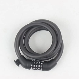 MXSXN Bike Lock MXSXN Bike Lock Combination 5 Digit 3 Foot Combination Steel Cable Coil Bike Lock