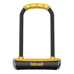 On-Guard Accessories On-Guard Brute LS-8000 Keyed Shackle Lock, Black, 11.5 x 26.0 cm