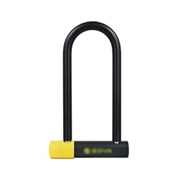 LKHJ Bike Lock Padlock with key Electric Vehicle Safety Lock Scooter Lock Glass Door Lock Shear Lengthening Bicycle Lock U-shaped Alarm Bicycle U-lock