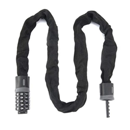 SlimpleStudio Accessories SlimpleStudio Bike Lock Bicycle Lock Password Bike Digital Chain Lock Security Outddor Anti-Theft Lock Motorcycle Cycling Bike Accessories-0CM bicycle lock (Color : 150CM)