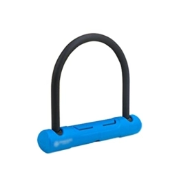 SOEN Accessories SOEN Bike Lock Bike Locks Heavy Duty Bicycle U-lock Bicycle Lock U-lock Durable, Beautiful Bicycles U Lock Width 145mm X 5.7in Blue U-lock Heavy Duty