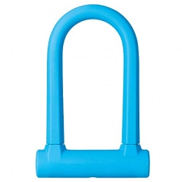 WyaengHai Bike Lock WyaengHai Bicycle Lock Anti-theft Lock Road Mountain Bike Riding Bicycle Lock Bicycle Lock Open Double U-lock Anti-theft Bicycle Lock (Color : Blue, Size : One size)