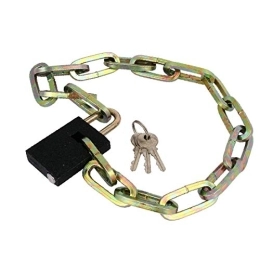  Accessories X-DREE Cycling Bike Bicycle Security Chain Lock Padlock 70cm Length w Keys(Ciclismo en Bicicleta Bicicleta Cadena de seguridad Candado con candado 70 cm Longitud con llaves