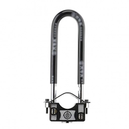 Xinxinchaoshi Bike Lock xinxinchaoshi Bike locks Bicycle Lock Motorcycle Lock Front Fork Lock U-lock Electric Bicycle Lock Mountain Bike Lock Anti-theft Lock U-Lock (Color : Purple)