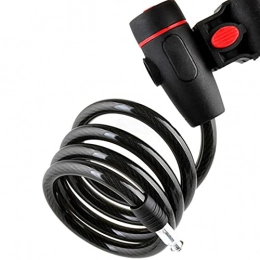 YANGYY Bike Lock YANGYY Bicycle Anti Theft Anti Cut Lock Bike Locks Stainless Steel Cable Coil For Motorcycle Cycle