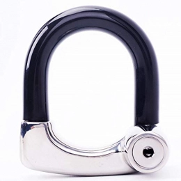 Yanxinenjoy Accessories Yanxinenjoy Electric bicycle lock, compact U-lock, anti-theft stainless steel lock, disc brake lock, hydraulic shear lock-Single open