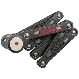 Zefal Bike Lock ZEFAL Unisex's K-Traz F16L Folding Lock, Black, 95cm