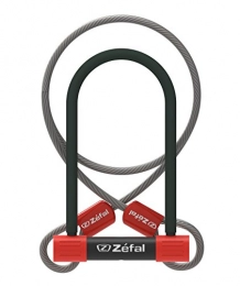 Zefal Bike Lock ZEFAL Unisex's K-Traz U13 & Cable Lock, Black, 115 x 230mm / 120cm