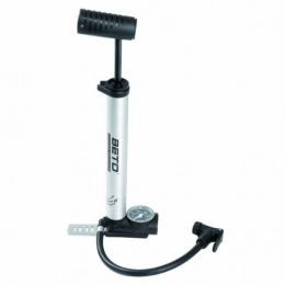 Beto Bike Pump Beto Mini Floor Pump, Silver