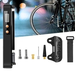  Bike Pump Bike Tire Air Pump Bicycle Electric Pump Air Compressor Wireless Portable Tire Inflator Bike Motorcycle Ball Fast Inflate Pump