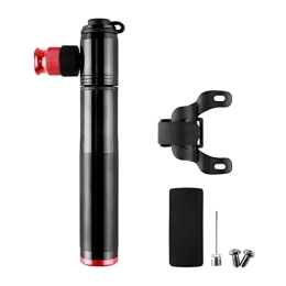 Harilla Bike Pump Bike Tire Pump Mini Multifunction Accessory Handheld Bicycle Pump for Tires Air Pump for Mountain Bike Outdoor Road Bike Balloon Basketball, Black