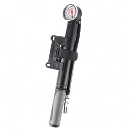 Cloudlesscc Bike Pump Cloudlesscc Manual pump Mountain bike portable aluminum alloy manual pump with pressure gauge Inflation Pump