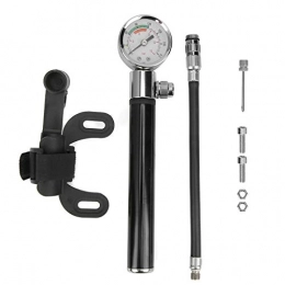 Mxtech Bike Pump Hand Air Pump, Compact Portable Lightweight Aluminium Alloy Mini Scratch‑Resistant Hand Pump, for Mountain Bike Racing Bike Cycling Commuting