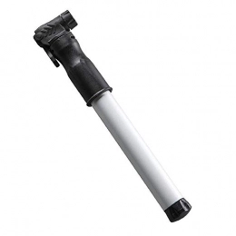 HAOSHUAI Bike Pump HAOSHUAI Bicycle Pump Mini Bicycle Manual Hand Pump Portable Bike Pump Bicycle Tyre Pump Ball Pump For Schrader Presta Valve Ultra Lightweight Aluminium (Color : White, Size : 21.5cm)