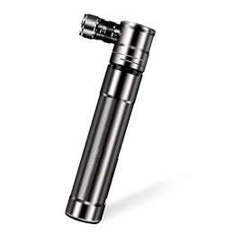 InChengGouFouX Bike Pump inChengGouFouX Excellent Craftsmanship Mountain Bike Portable Bicycle Pump Universal Mini Air Pump Riding Equipment Unique Bicycle Pump (Color : Silver, Size : 122mm)