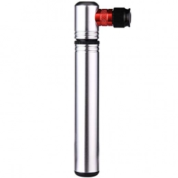 JIAGU Bike Pump JIAGU Bike Tire Bicycle Air Pump Bicycle Pump Mountain Bike Aluminum Alloy Air Pump Portable Mini Basketball Inflatable Tube Ergonomic Bicycle Pump (Color : Silver, Size : 16x2cm)