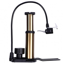 Jianghuayunchuanri Bike Pump Jianghuayunchuanri Pump for Bicycle Mountain Bike Pump Electric Bicycle Motorcycle Pedal Foot Pump Basketball Toy Air Pump for Bicycle Football Basketball (Colour: Gold, Size: 18 cm)