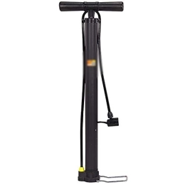 JOMSK Bike Pump JOMSK Bicycle Hand Floor Pump Ball Pump Bicycle Accessories Electric Bicycle Bicycle Basketball Pump (Color : Black, Size : 64x35cm)