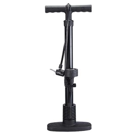 JOMSK Bike Pump JOMSK Bicycle Hand Floor Pump High Pressure Pump Bicycle Electric Car Air Pump Basketball Toy Ball Air Pump (Color : Black, Size : 60cm)