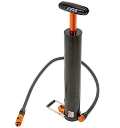 LEZYNE Bike Pump Lezyne Micro Floor Drive XL Cycling Hand Pump - Black / High Pressure Volume Fatty Bike Fat Tyre Tube Inflator Plus Cycle Alloy Aluminium Lightweight Mini Track Trail Mountain MTB Riding Accessories