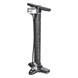 Topeak Bike Pump Topeak JoeBlow Twin Turbo Floor Pump Black2, One Size