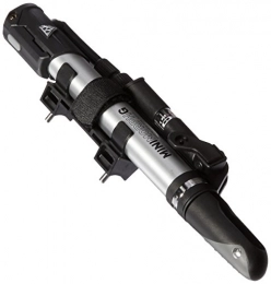 Topeak Bike Pump Topeak Mini Morph G Pump, Black, Silver, 26.5 x 5 x 2.8 cm / 10.4” x 2.0” x 1.1”