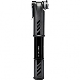 Topeak Bike Pump Topeak Unisex's Mountain DA Mini Pump Black, with Gauge Bike, 8.8 x 1.8 x 1.3 in