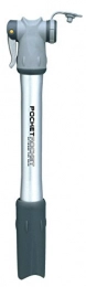 Topeak Accessories Topeak Unisex's Pocket Rocket Mini Pump, Silver, One size