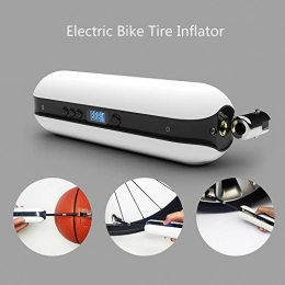 Roeam Bike Pump Tyre Inflator Electric Pump, 150PSI Bike Electric Inflator Bicycle Cycle Air Pressure Pump Rechargeable Cordless Tire Pump MTB Road Bike Motorcycle Car Air Inflator Power Bank