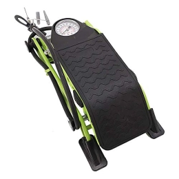 WYJW Bike Pump WYJW Mini Bike Pump，Durable Bicycle Pump Bicycle Portable Pump High Pressure Foot Pump Universal Pedal Air Pump Practical (Color : Green, Size : 31.5x14.5x9cm)