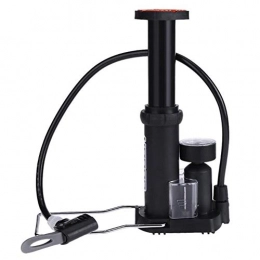 XIAOFANG Bike Pump XIAOFANG Aluminium Alloy Bicycle Pump With Gauge Foot Pedal Mini Portable High-pressure Foot Pump Bike Bicycle MTB Tire Floor Inflator