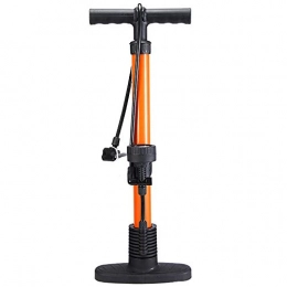 Yingm Bike Pump Yingm Easy to Inflate High Pressure Pump Basketball Toy Ball Air Pump Bicycle Electric Car Air Pump Convenient Bicycle Pump (Color : Orange, Size : 60cm)