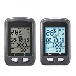 HJTLK Accessories HJTLK Bike Computer, 1 Pc Gps Computer Waterproof Ipx6 Wireless Speedometer Bicycle Digital Stopwatch Cycling Speedometer